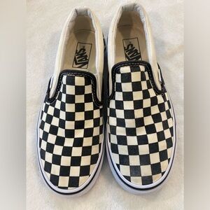 VANS Classic Asher Checkerboard Slip on